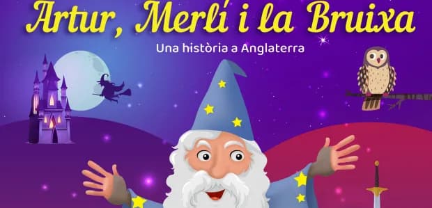 Artur, Merlí i la Bruixa
